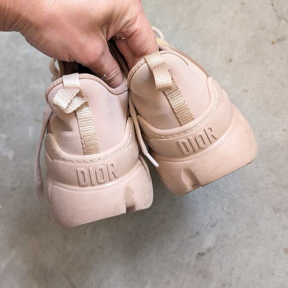 Christian Dior D-Connect Sneaker Shoes in Nude Technical Fabric, size 36 - Picture 11 of 12